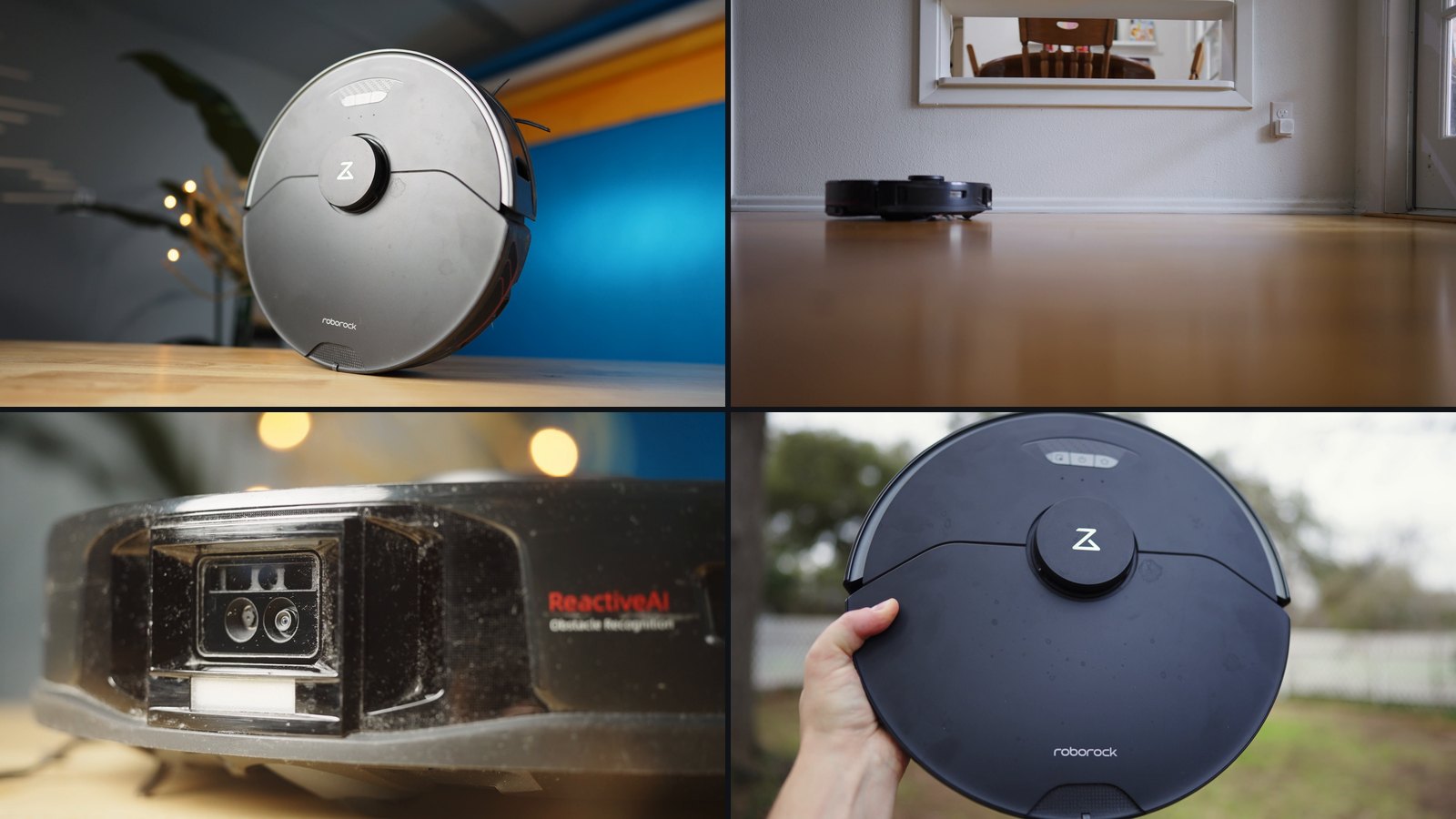 Four clips from the raw 4K footage used in the course
